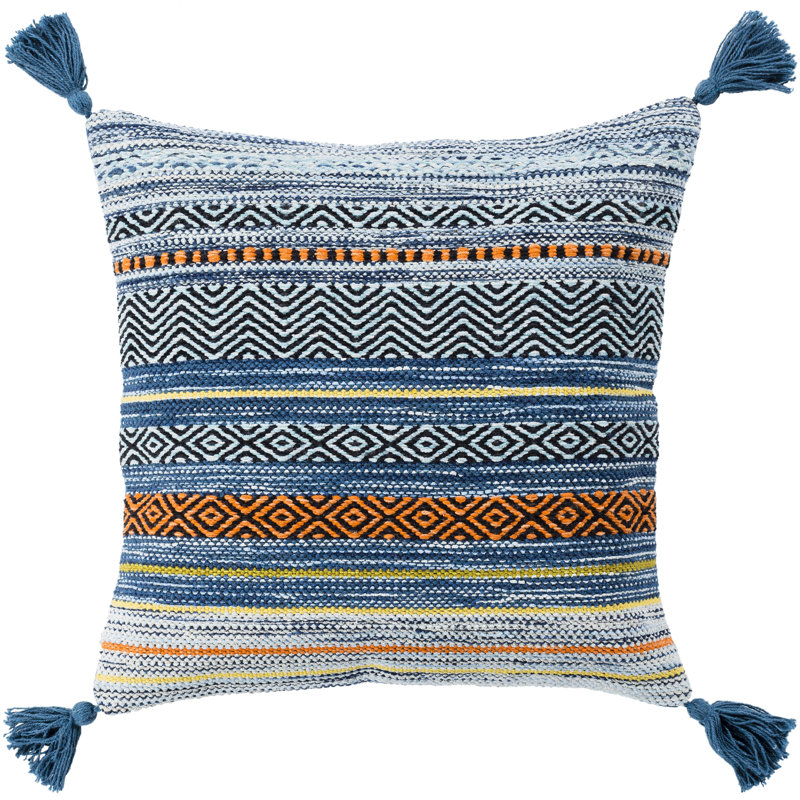 Three Posts™ Wrightsville Cotton Throw Pillow Cover & Reviews